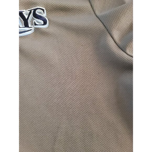 Tampa Bay Rays Polo Shirt Size Large Blue Gray Florida Baseball MLB - Picture 3 of 9